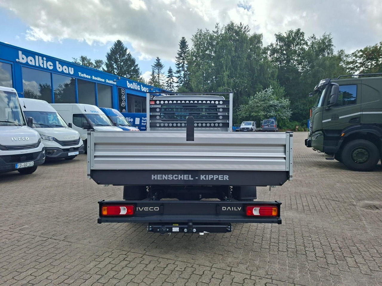 Iveco Daily 35S14A8Y Henschel 3-Seiten Kipper - Van flatbed: gambar 5 Iveco Daily 35S14A8Y Henschel 3-Seiten Kipper - Van flatbed: gambar 5