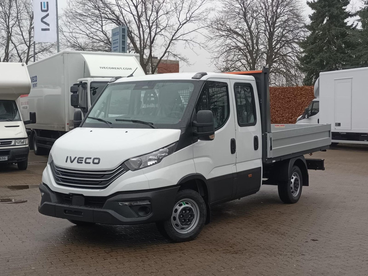 Iveco Daily 35S16H3.0Y Doka *Pritsche*KLIMA*AHK* 11... - Van flatbed, Van kombi: gambar 1 Iveco Daily 35S16H3.0Y Doka *Pritsche*KLIMA*AHK* 11... - Van flatbed, Van kombi: gambar 1