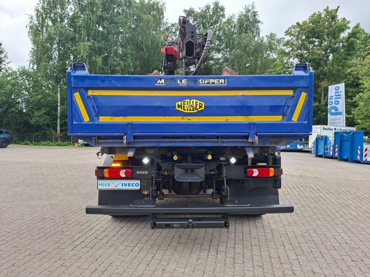 Iveco ML180E32K Meiler 3-Seitenkipper Kran 2x AHK - Truk jungkit, Truk derek: gambar 4 Iveco ML180E32K Meiler 3-Seitenkipper Kran 2x AHK - Truk jungkit, Truk derek: gambar 4