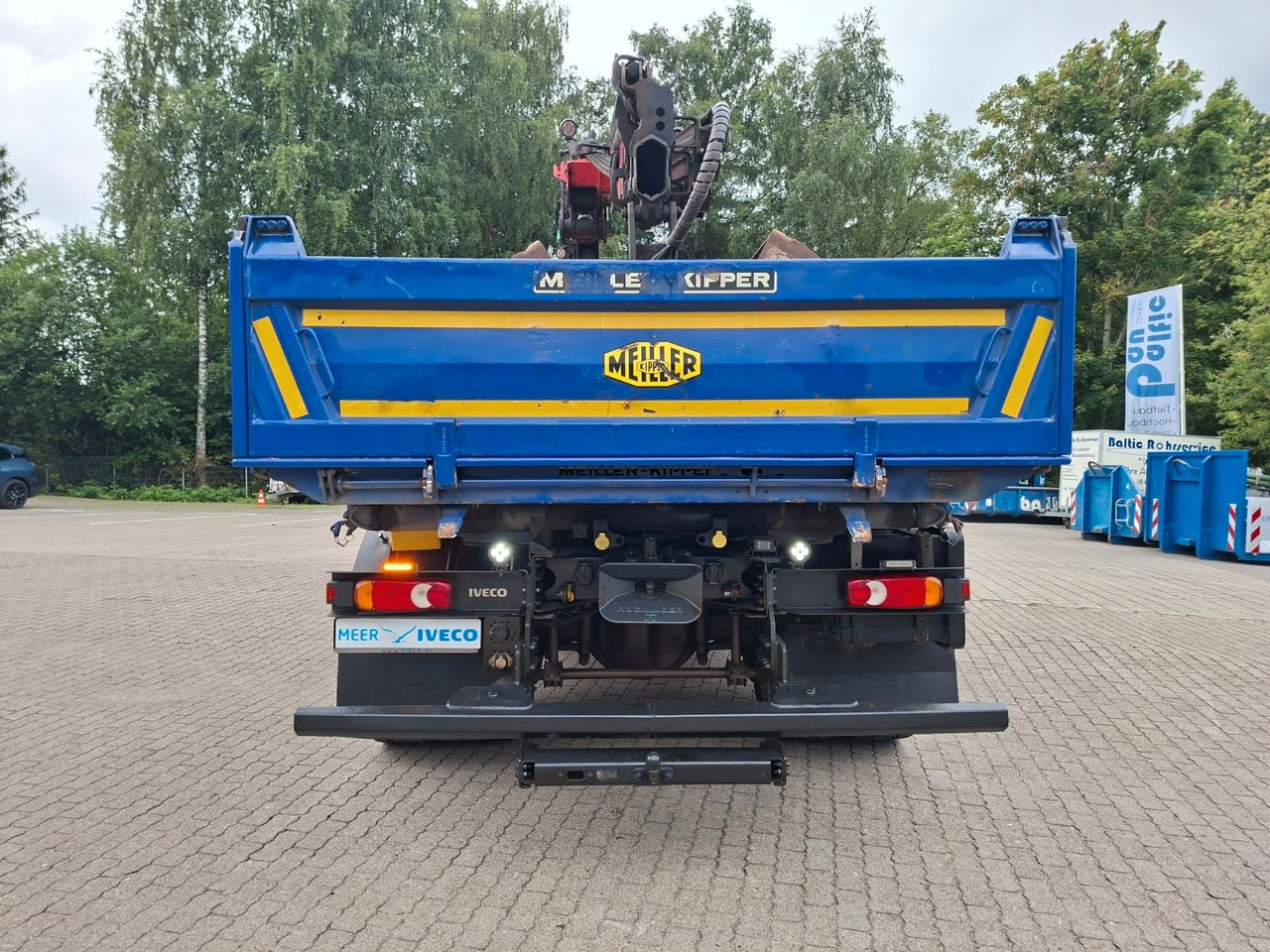 Iveco ML180E32K Meiler 3-Seitenkipper Kran 2x AHK - Truk derek: gambar 5 Iveco ML180E32K Meiler 3-Seitenkipper Kran 2x AHK - Truk derek: gambar 5