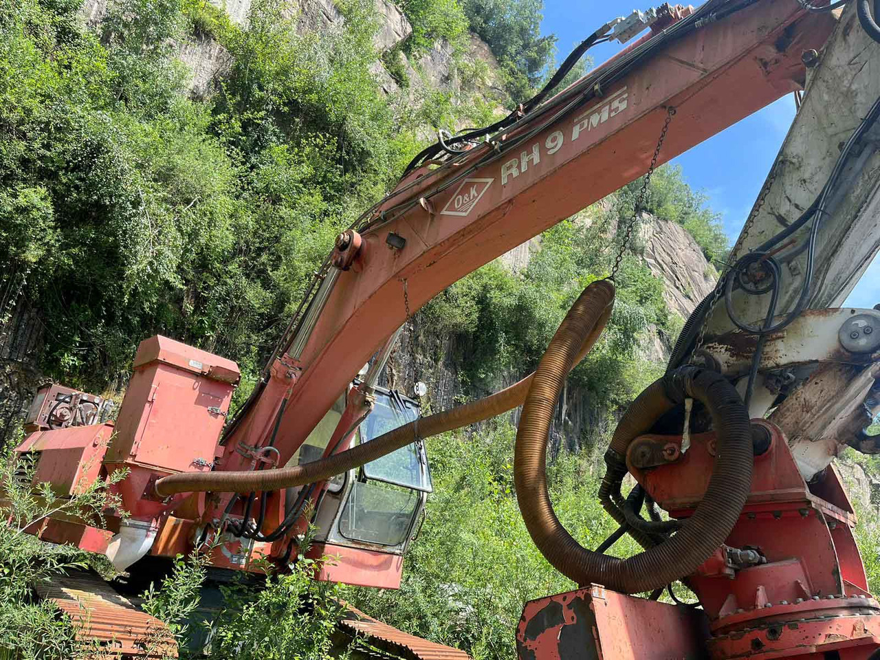 O&K RH9 PMS mit Wimmer blast hole drilling rig / Sprengloch-Bohrgerät - Anjungan pengeboran: gambar 2 O&K RH9 PMS mit Wimmer blast hole drilling rig / Sprengloch-Bohrgerät - Anjungan pengeboran: gambar 2