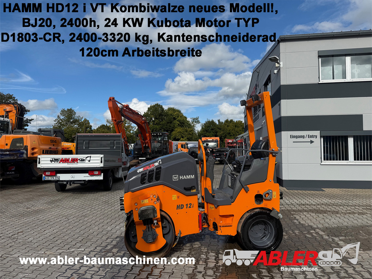 HAMM HD 12i VT Kombiwalze neues Modell! - Roller jalan: gambar 1 HAMM HD 12i VT Kombiwalze neues Modell! - Roller jalan: gambar 1
