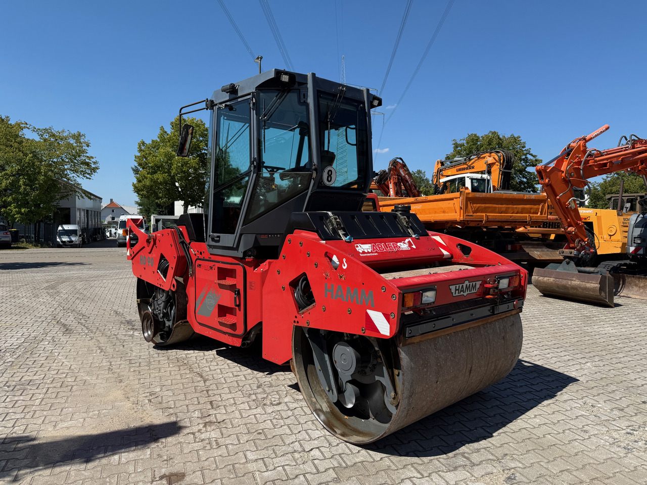 Hamm HD090V Tandemwalze knickgelenkt - Roller jalan: gambar 5 Hamm HD090V Tandemwalze knickgelenkt - Roller jalan: gambar 5