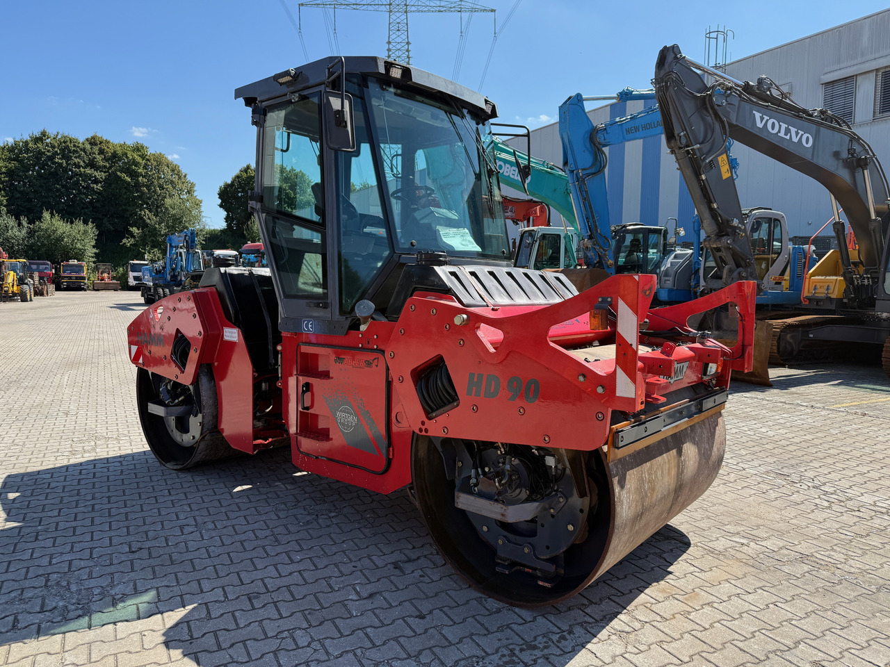 Hamm HD090V Tandemwalze knickgelenkt - Roller jalan: gambar 3 Hamm HD090V Tandemwalze knickgelenkt - Roller jalan: gambar 3