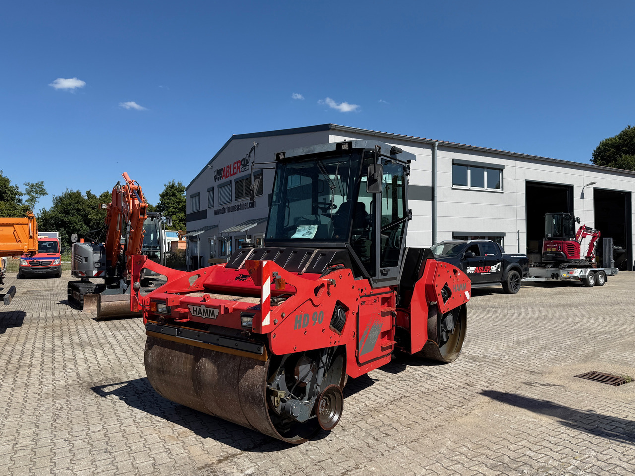 Hamm HD090V Tandemwalze knickgelenkt - Roller jalan: gambar 2 Hamm HD090V Tandemwalze knickgelenkt - Roller jalan: gambar 2