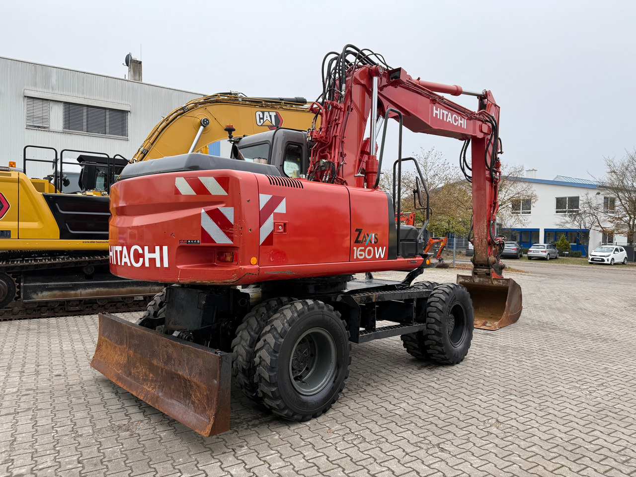 Hitachi ZX 160 W Mobilbagger Klima Zentralschmierung OQ 60-5 - Ekskavator roda: gambar 4 Hitachi ZX 160 W Mobilbagger Klima Zentralschmierung OQ 60-5 - Ekskavator roda: gambar 4