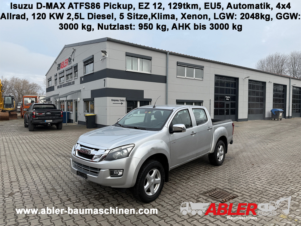 Isuzu DMAX 2,5 Pickup Automatik - Truk pikap: gambar 1 Isuzu DMAX 2,5 Pickup Automatik - Truk pikap: gambar 1