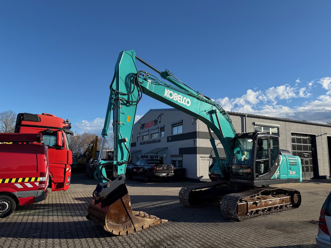 Kobelco SK210 NLC-10 Kettenbagger Oilquick Klima - Ekskavator perayap: gambar 2 Kobelco SK210 NLC-10 Kettenbagger Oilquick Klima - Ekskavator perayap: gambar 2