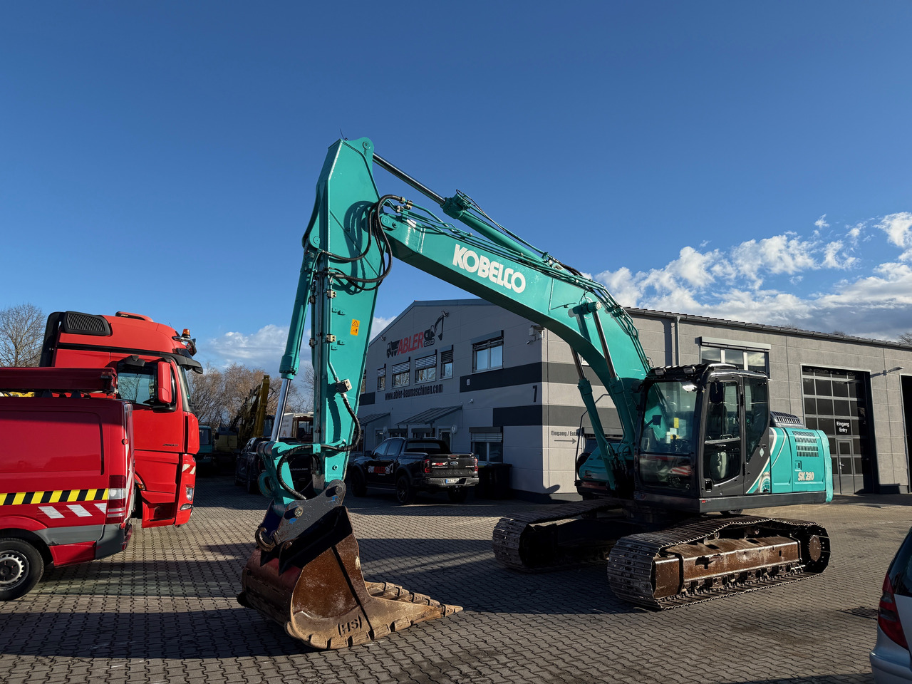 Kobelco SK210 NLC-10 Kettenbagger Oilquick Klima - Ekskavator perayap: gambar 2 Kobelco SK210 NLC-10 Kettenbagger Oilquick Klima - Ekskavator perayap: gambar 2