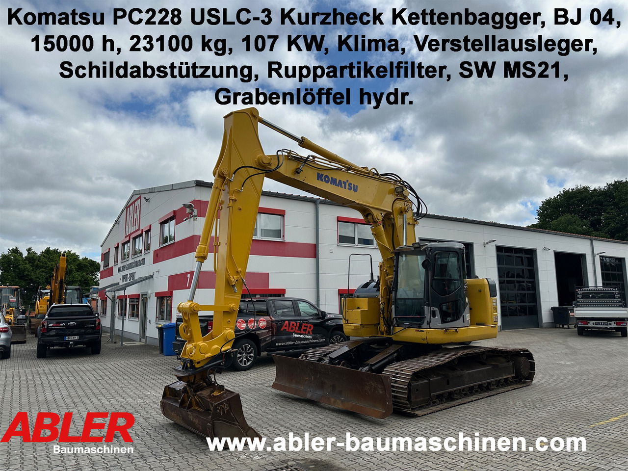 Komatsu PC228 USLC-3 Kettenbagger Kurzheck - Ekskavator: gambar 1 Komatsu PC228 USLC-3 Kettenbagger Kurzheck - Ekskavator: gambar 1