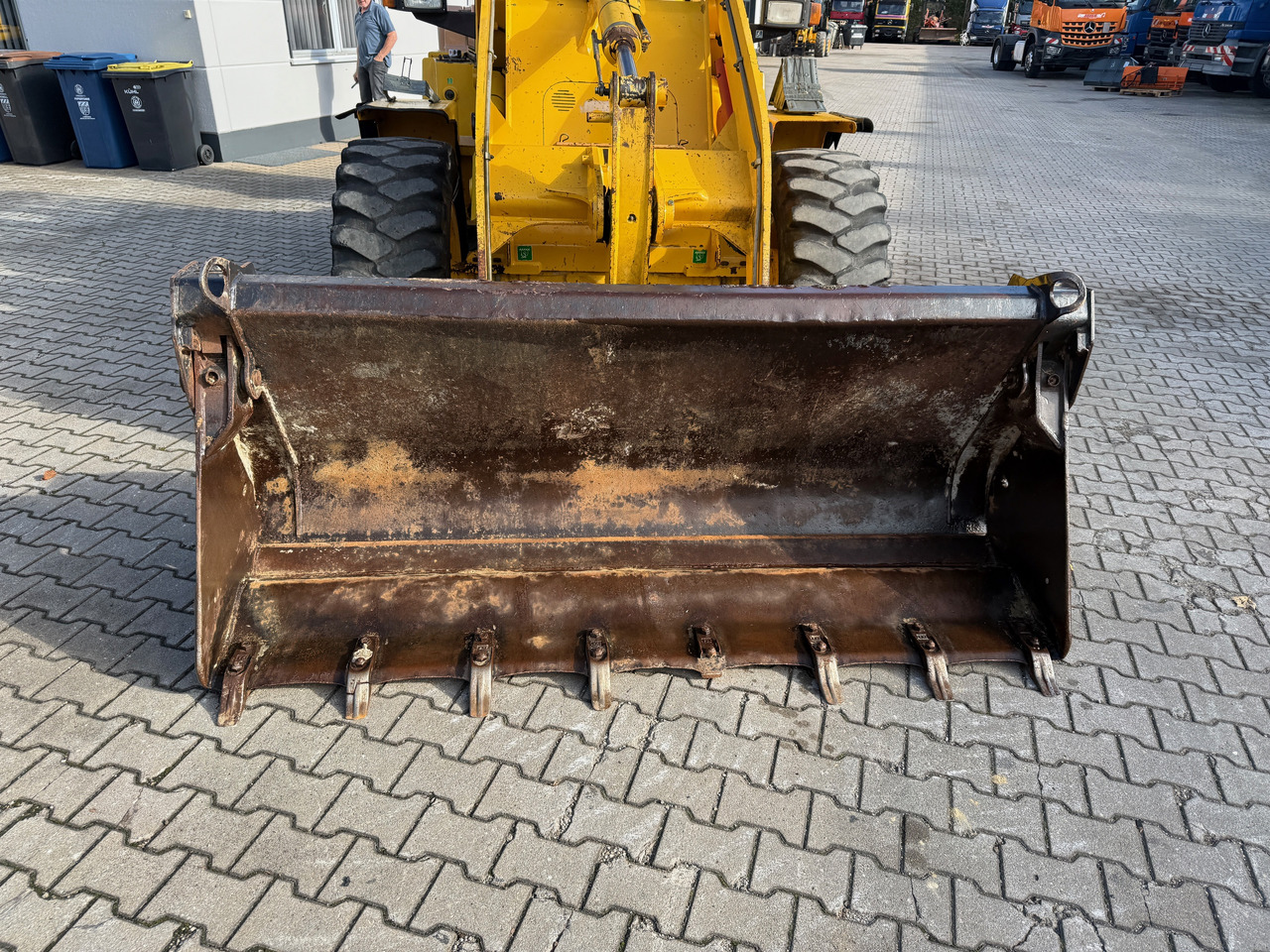 Backhoe loader Komatsu WB98A-2 Baggerlader SW: gambar 14