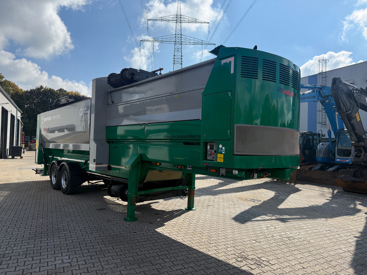Komptech Cribus 3800 Trommelsiebanlage auf Auflieger - Screener, Semi-trailer: gambar 3 Komptech Cribus 3800 Trommelsiebanlage auf Auflieger - Screener, Semi-trailer: gambar 3