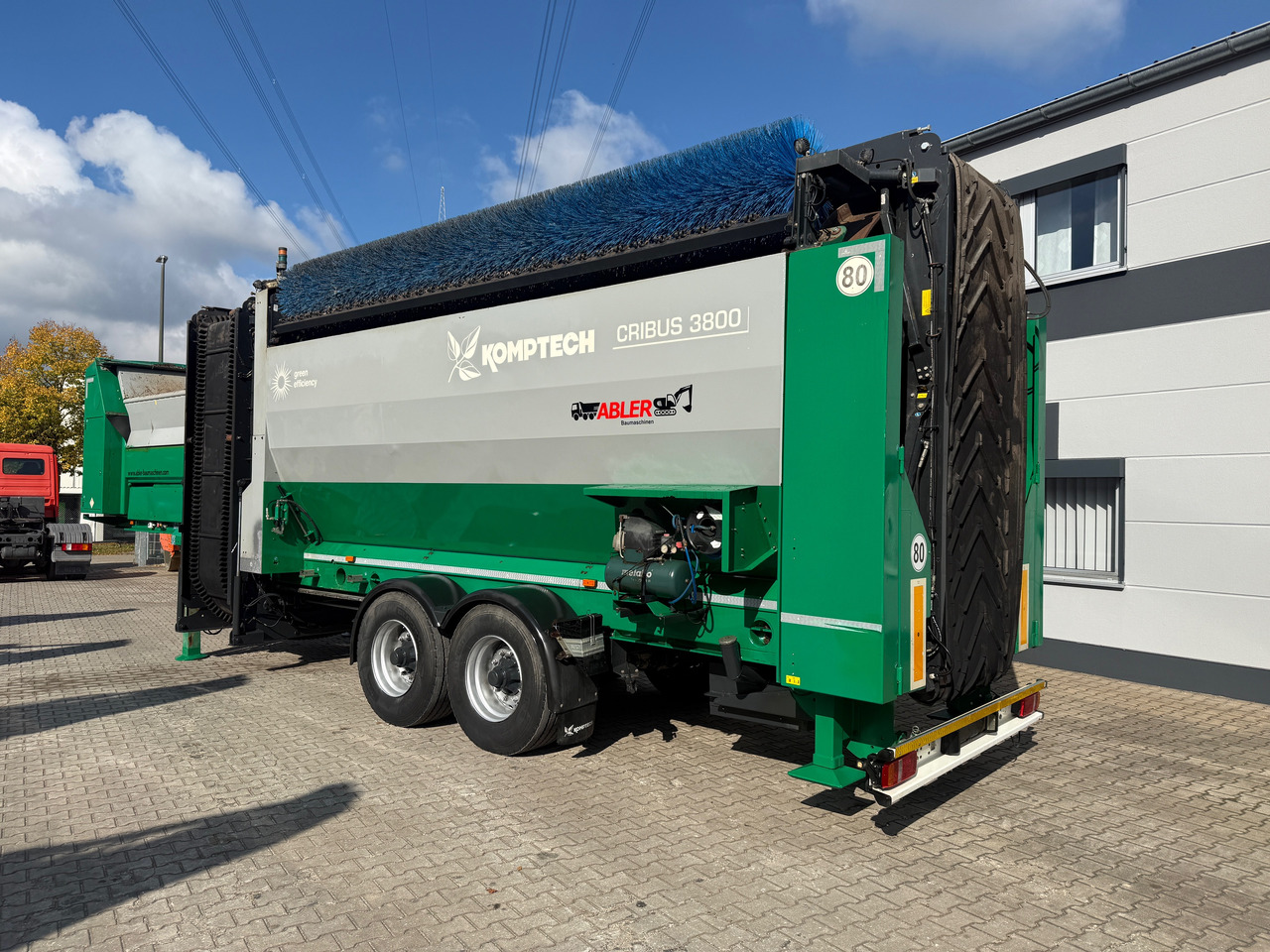 Komptech Cribus 3800 Trommelsiebanlage auf Auflieger - Screener, Semi-trailer: gambar 5 Komptech Cribus 3800 Trommelsiebanlage auf Auflieger - Screener, Semi-trailer: gambar 5