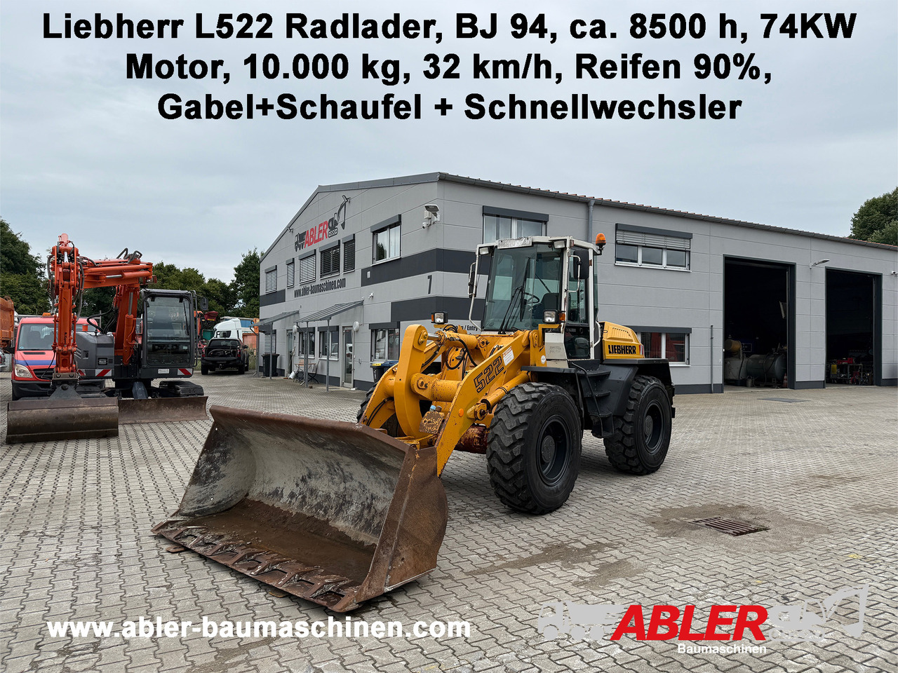 Liebherr L522 Radlader - Wheel loader: gambar 1 Liebherr L522 Radlader - Wheel loader: gambar 1