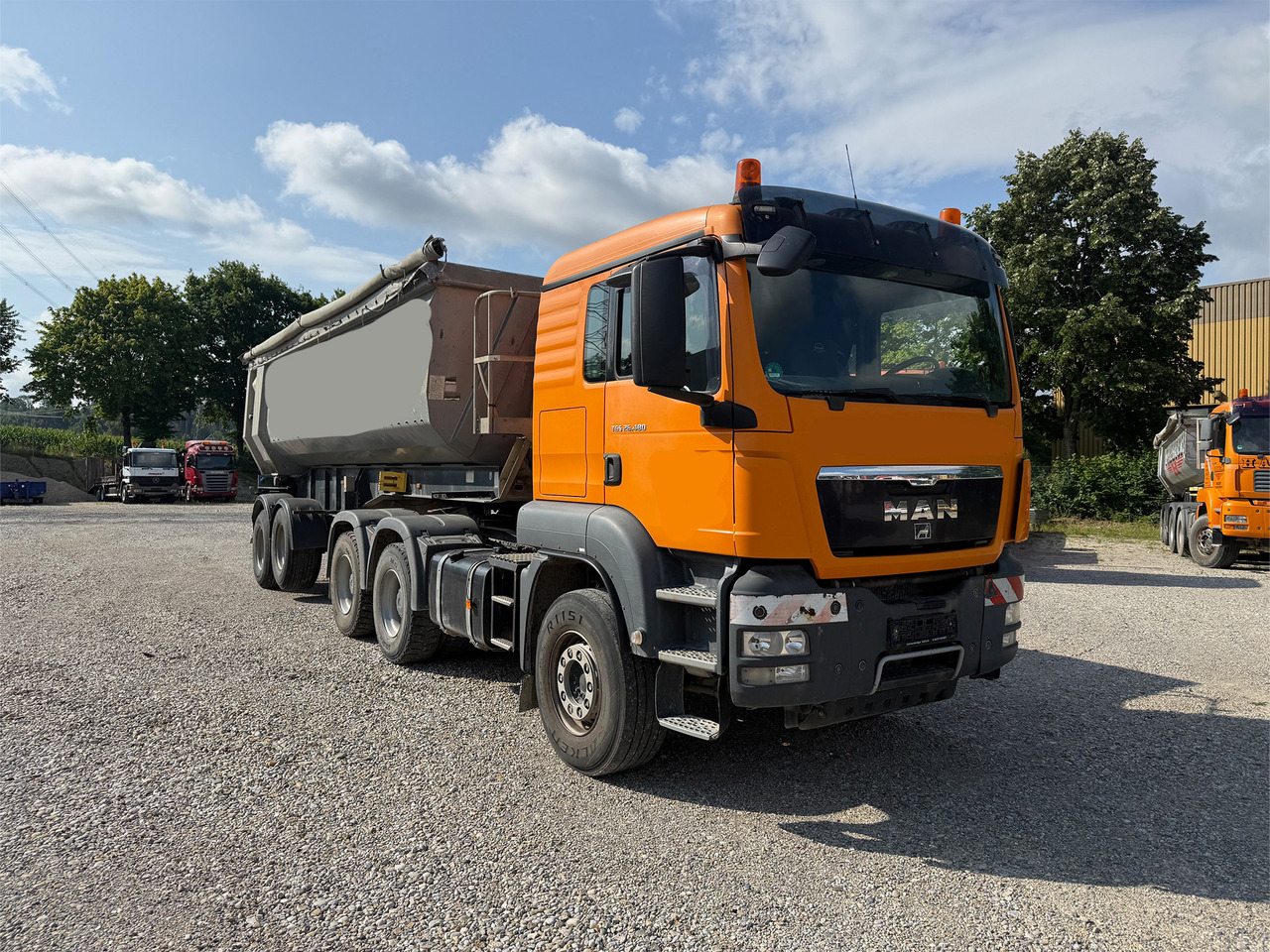 MAN TGS 26.480 SZM 6x4 mit Kippauflieger - Truk jungkit: gambar 4 MAN TGS 26.480 SZM 6x4 mit Kippauflieger - Truk jungkit: gambar 4