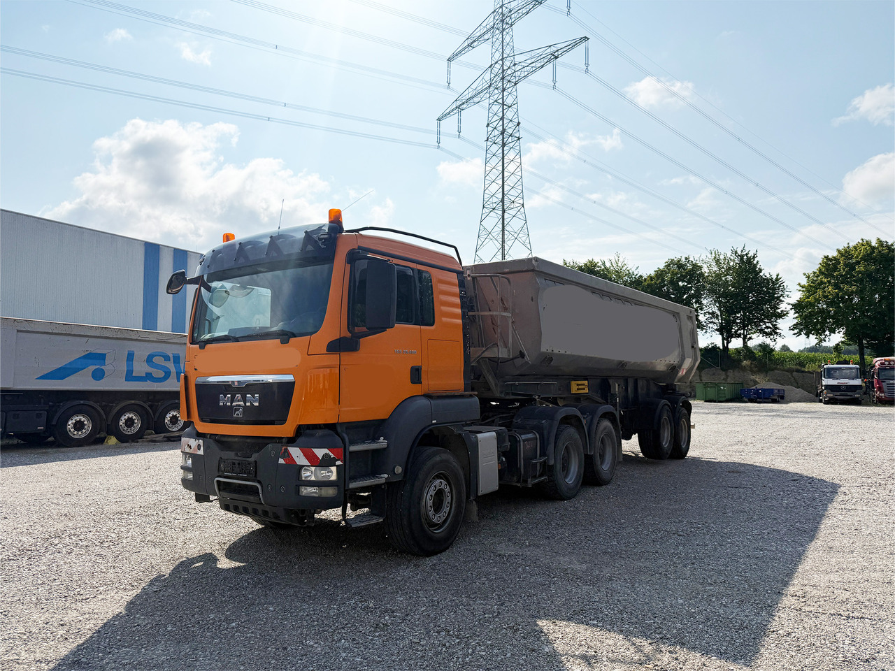 MAN TGS 26.480 SZM 6x4 mit Kippauflieger - Truk jungkit: gambar 2 MAN TGS 26.480 SZM 6x4 mit Kippauflieger - Truk jungkit: gambar 2