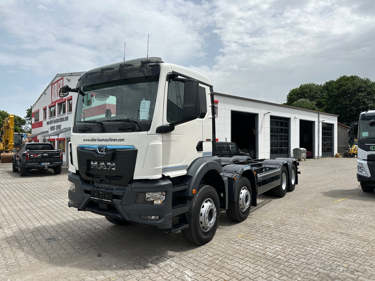 MAN TGS 41.470 8x4 BB CH Pumpenfahrgestell 2x Nebenatrieb - Truk sasis: gambar 2 MAN TGS 41.470 8x4 BB CH Pumpenfahrgestell 2x Nebenatrieb - Truk sasis: gambar 2