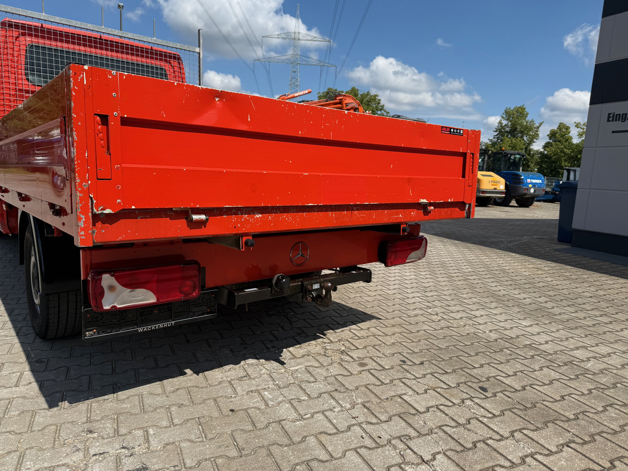 Truk flatbed Mercedes-Benz 311 Sprinter Pritsche AHK: gambar 6