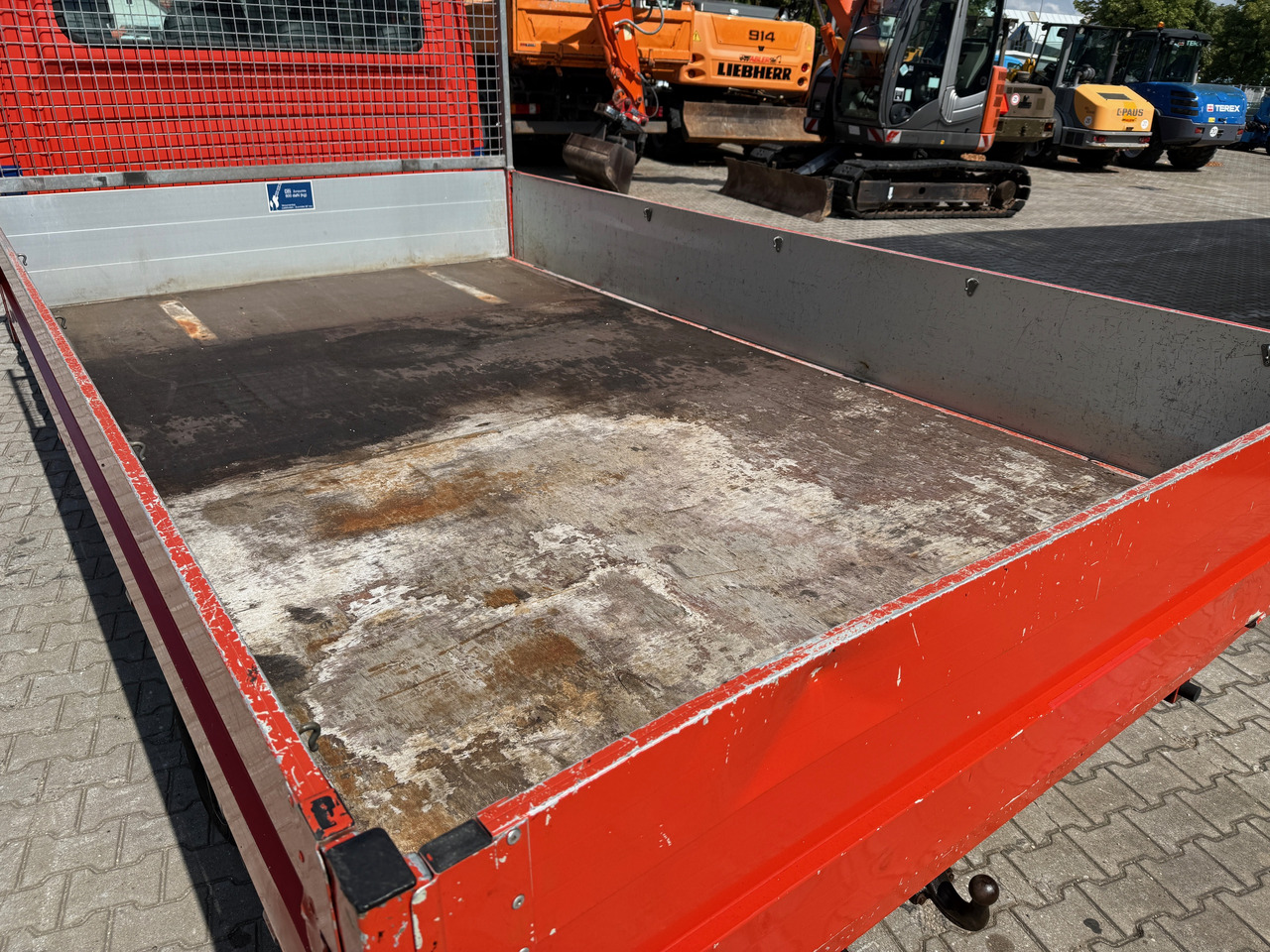 Truk flatbed Mercedes-Benz 311 Sprinter Pritsche AHK: gambar 7