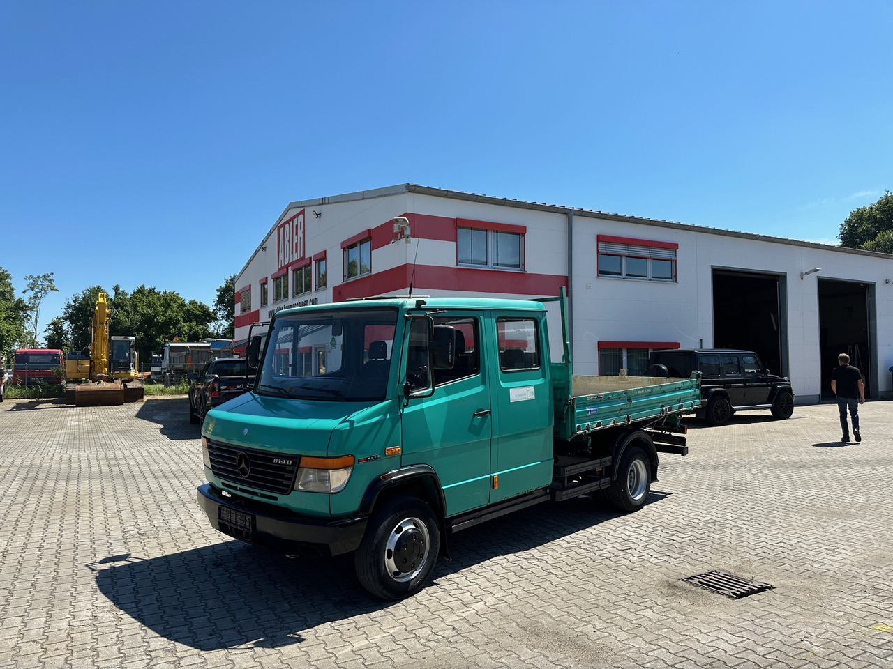 Mercedes-Benz 814 D Vario DOKA 3-Seiten-Kipper Meiller - Truk jungkit: gambar 3 Mercedes-Benz 814 D Vario DOKA 3-Seiten-Kipper Meiller - Truk jungkit: gambar 3