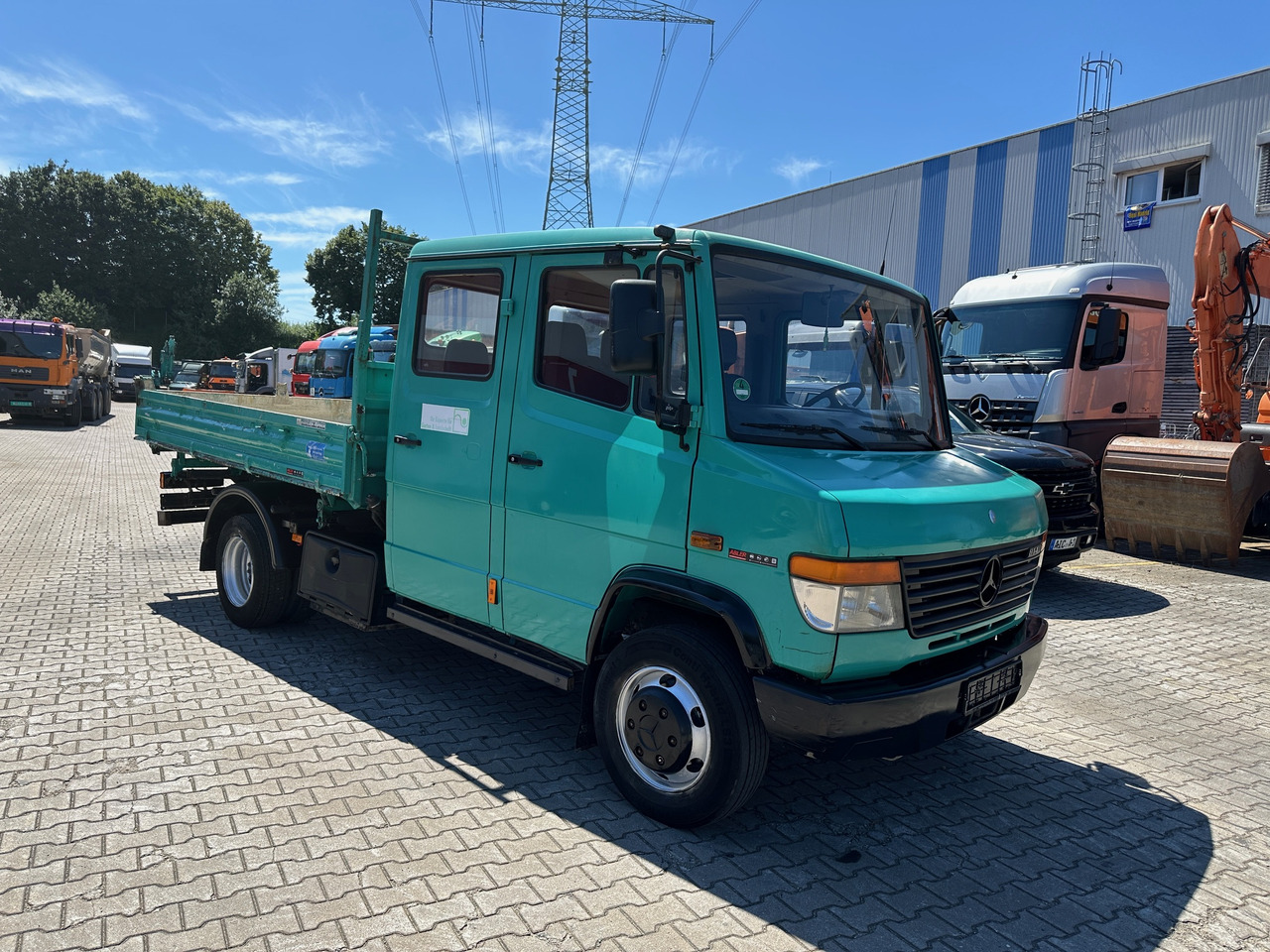 Mercedes-Benz 814 D Vario DOKA 3-Seiten-Kipper Meiller - Truk jungkit: gambar 4 Mercedes-Benz 814 D Vario DOKA 3-Seiten-Kipper Meiller - Truk jungkit: gambar 4