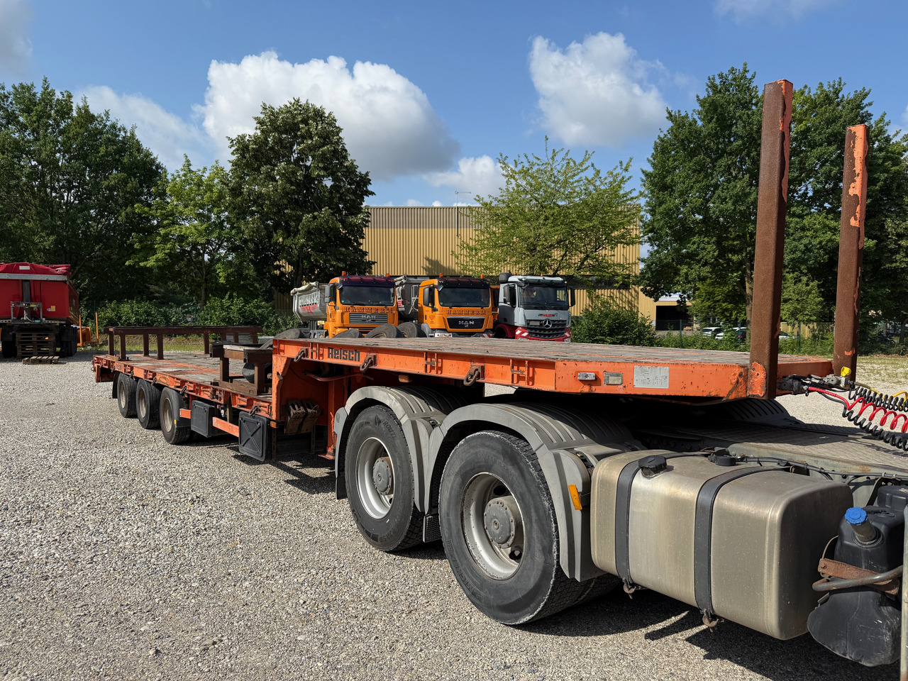 Reisch RPTS 35/24 Tieflader Auflieger - Trailer low bed: gambar 4 Reisch RPTS 35/24 Tieflader Auflieger - Trailer low bed: gambar 4