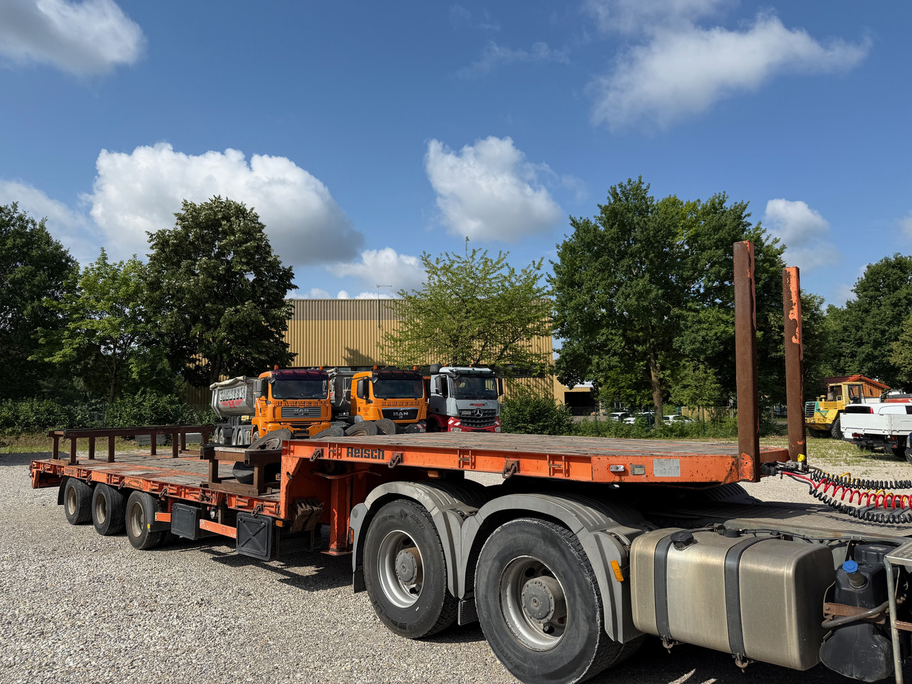 Reisch RPTS 35/24 Tieflader Auflieger - Trailer low bed: gambar 3 Reisch RPTS 35/24 Tieflader Auflieger - Trailer low bed: gambar 3