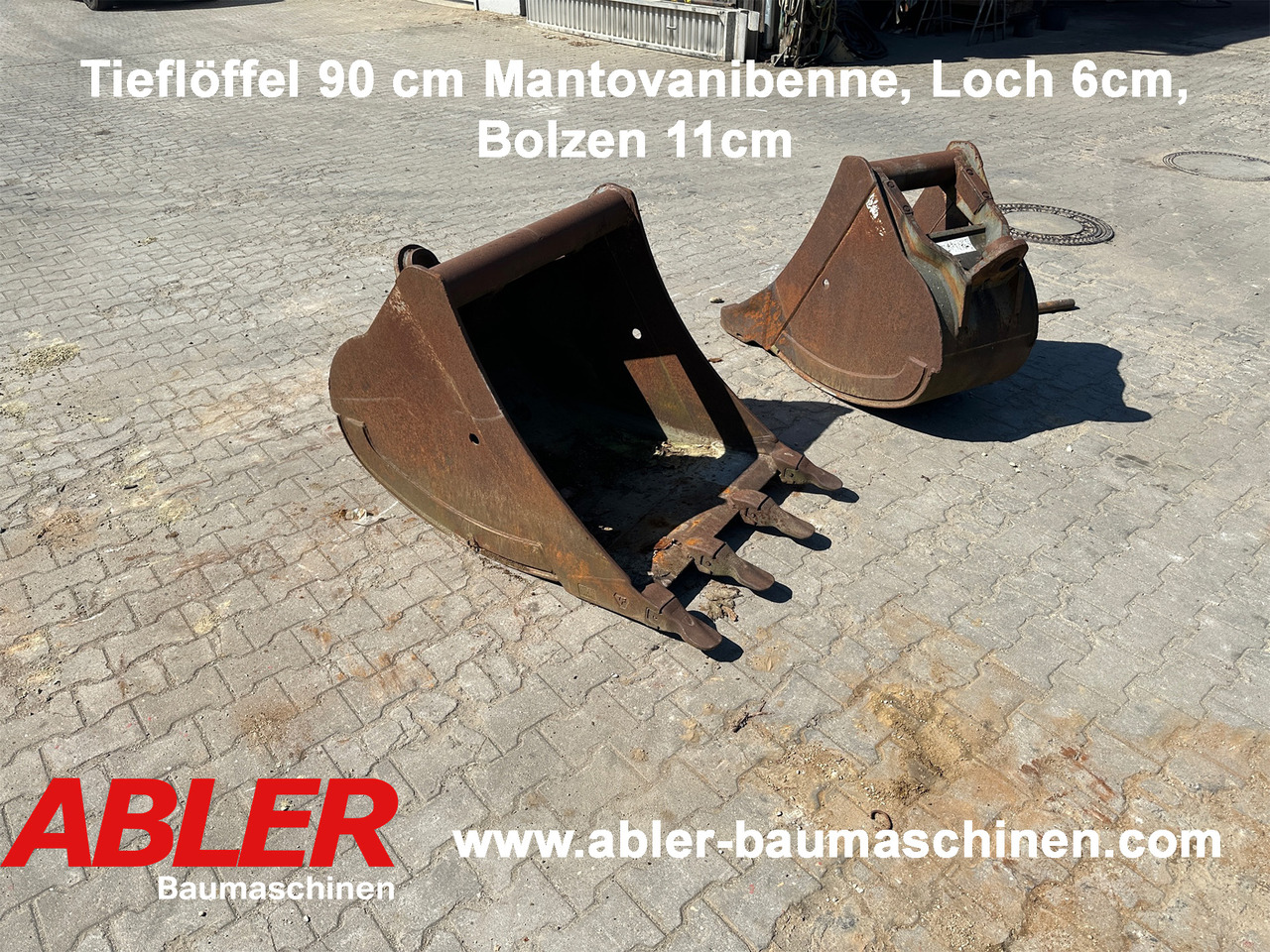 Tieflöffel Mantovanibenne 90 cm - Ember ekskavator untuk Peralatan konstruksi: gambar 1 Tieflöffel Mantovanibenne 90 cm - Ember ekskavator untuk Peralatan konstruksi: gambar 1