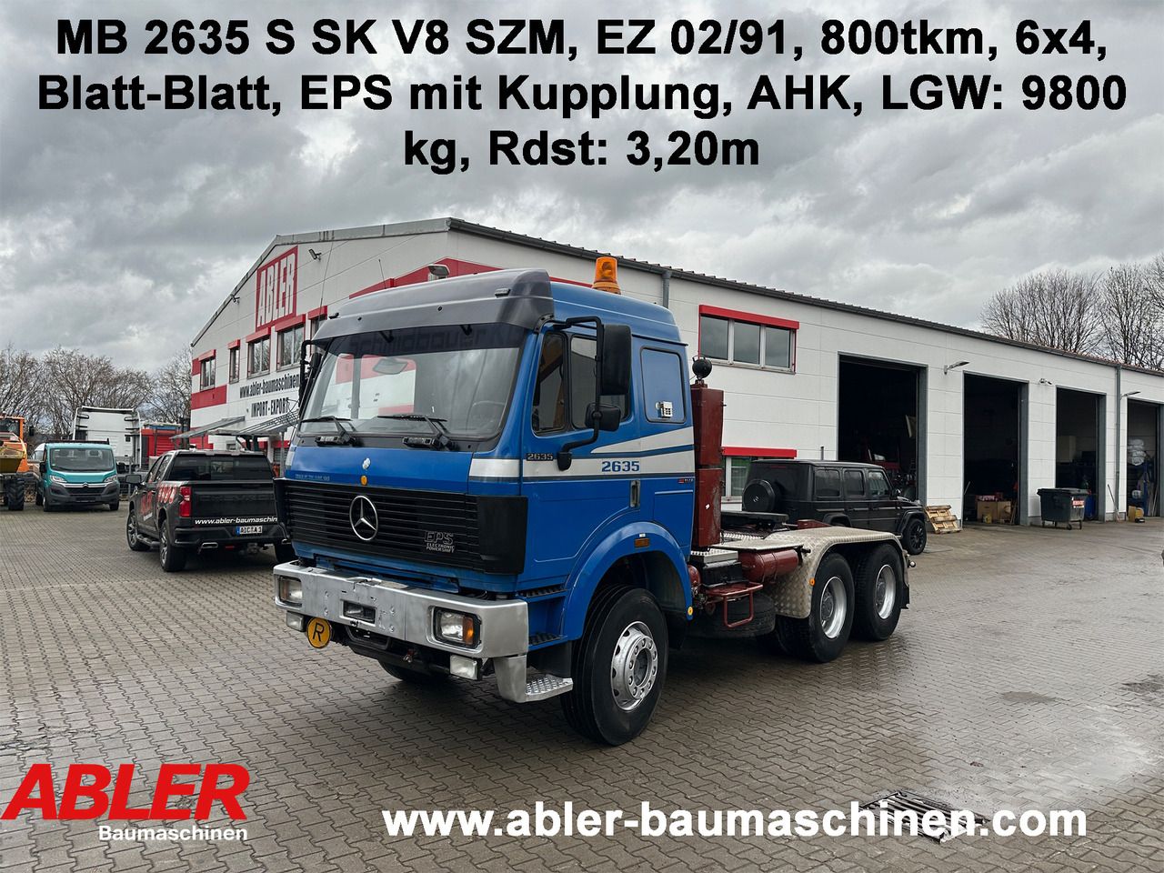 Mercedes-Benz 2635 S SK SZM 6x4 - Tractor head: gambar 1 Mercedes-Benz 2635 S SK SZM 6x4 - Tractor head: gambar 1