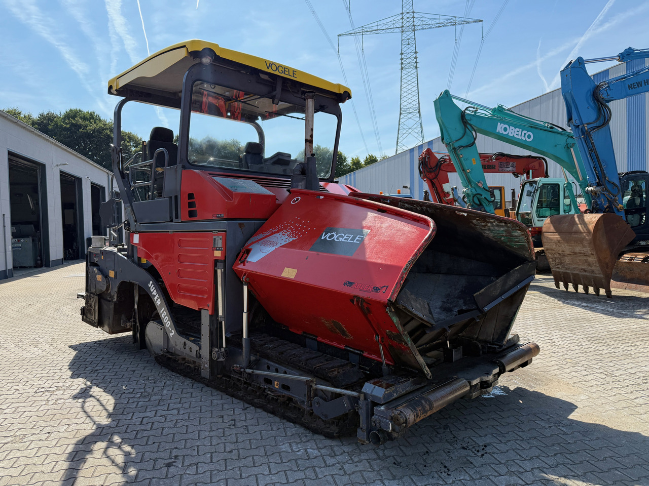 Vögele Super 1800-2 Asphaltfertiger mit Nivellierung 650cm - Paver aspal: gambar 5 Vögele Super 1800-2 Asphaltfertiger mit Nivellierung 650cm - Paver aspal: gambar 5