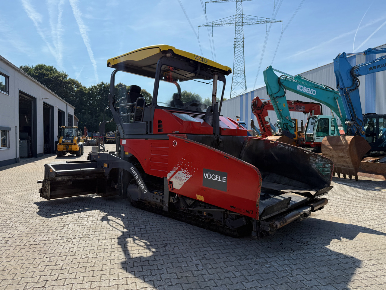 Vögele Super 1800-2 Asphaltfertiger mit Nivellierung 650cm - Paver aspal: gambar 3 Vögele Super 1800-2 Asphaltfertiger mit Nivellierung 650cm - Paver aspal: gambar 3