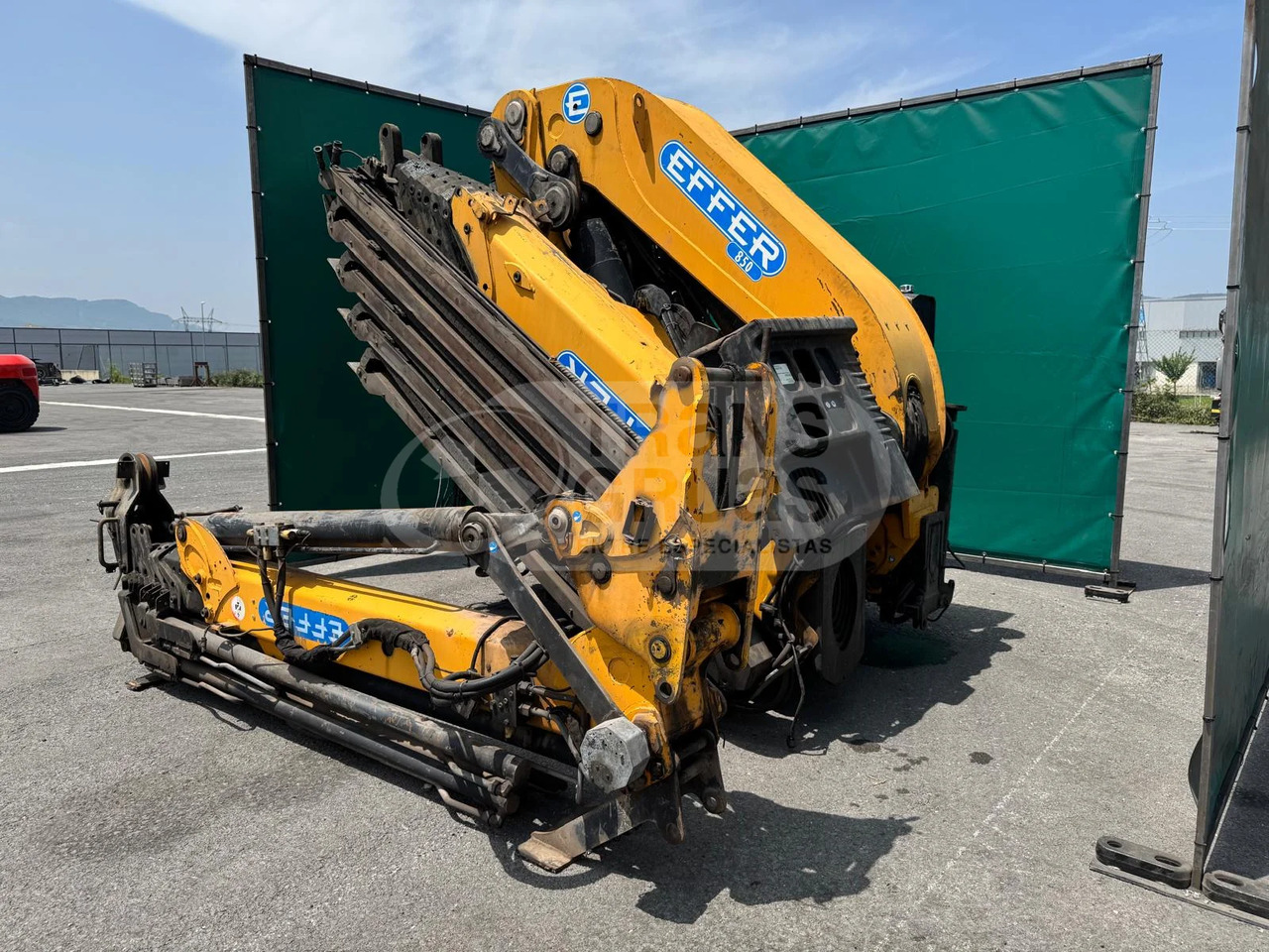 Grúa hidráulica Effer 850 8S - Derek pemuat: gambar 3 Grúa hidráulica Effer 850 8S - Derek pemuat: gambar 3