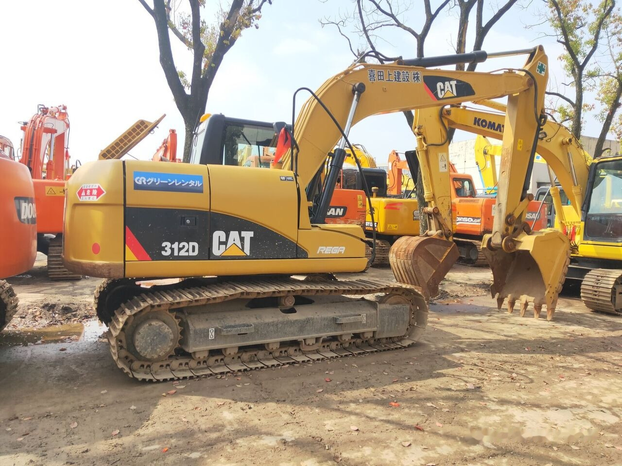 Caterpillar 312D - Ekskavator perayap: gambar 1 Caterpillar 312D - Ekskavator perayap: gambar 1