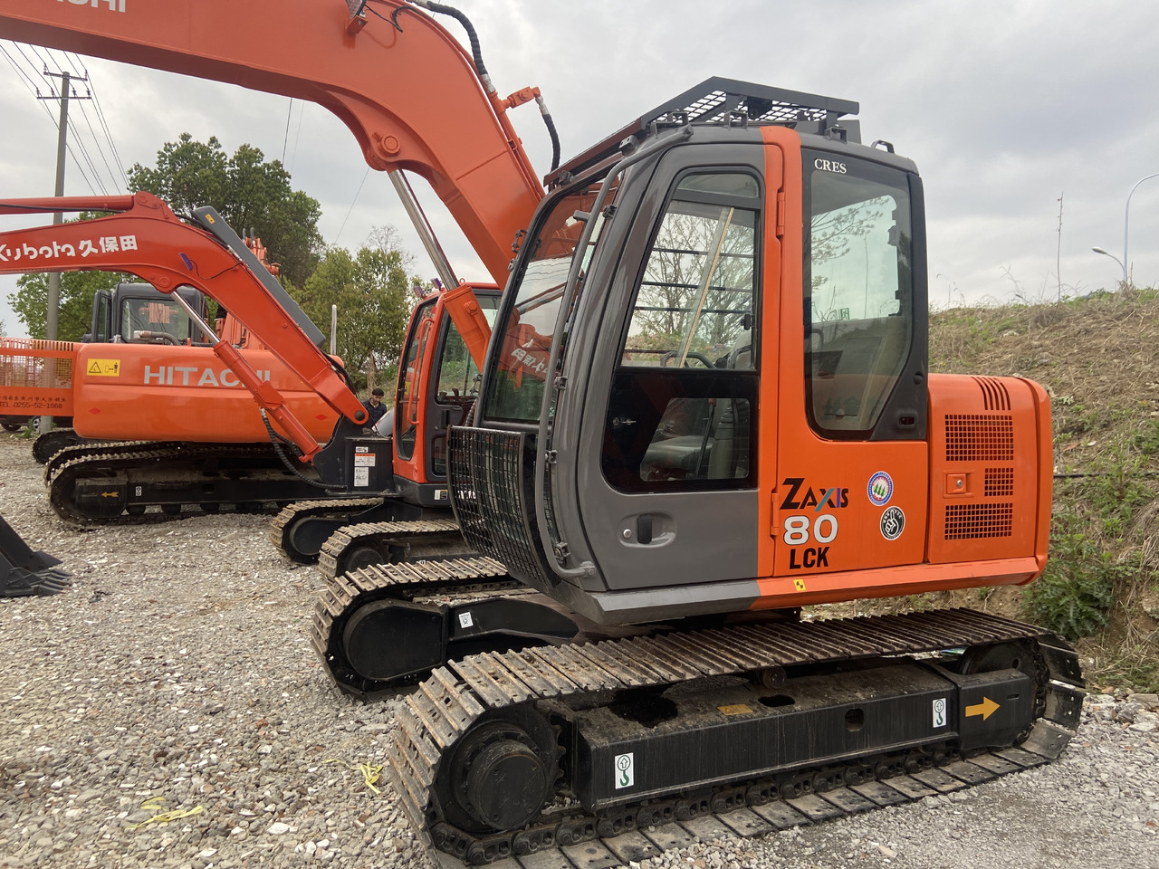 HITACHI ZX80 - Ekskavator mini: gambar 1 HITACHI ZX80 - Ekskavator mini: gambar 1