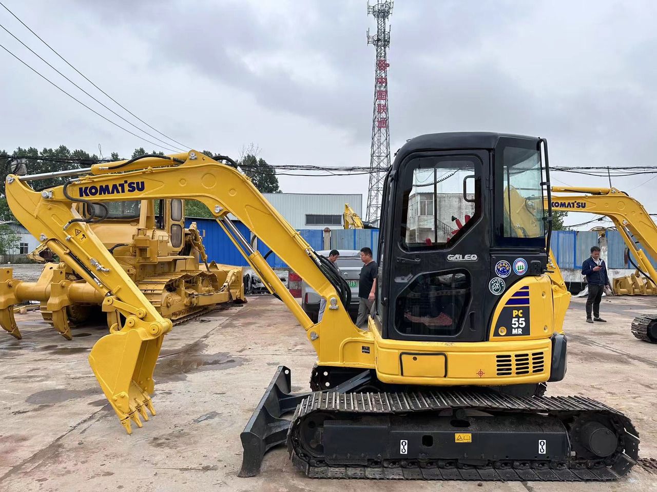 KOMATSU PC55MR - Ekskavator mini: gambar 3 KOMATSU PC55MR - Ekskavator mini: gambar 3