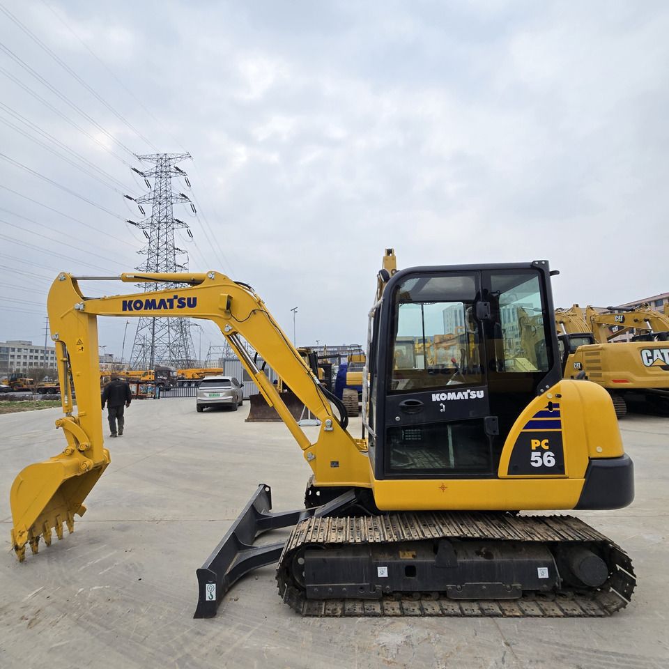 KOMATSU PC56 - Ekskavator mini: gambar 2 KOMATSU PC56 - Ekskavator mini: gambar 2