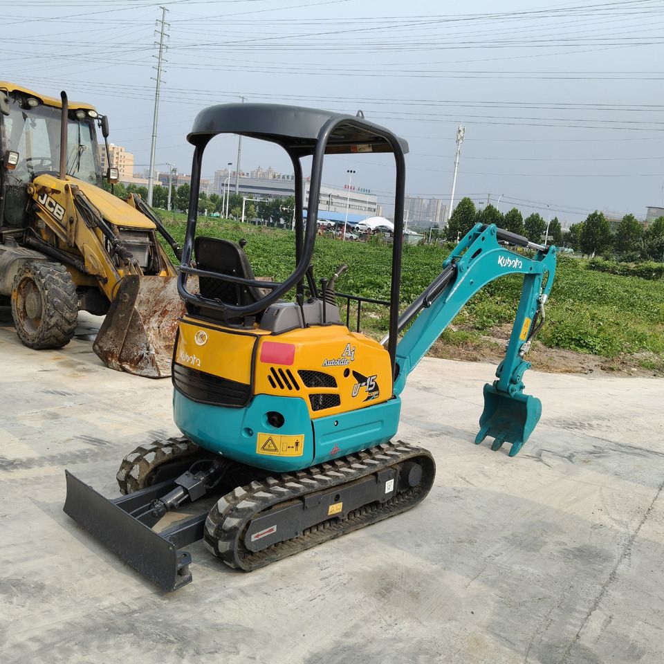 Ekskavator mini KUBOTA U15: gambar 8 Ekskavator mini KUBOTA U15: gambar 8