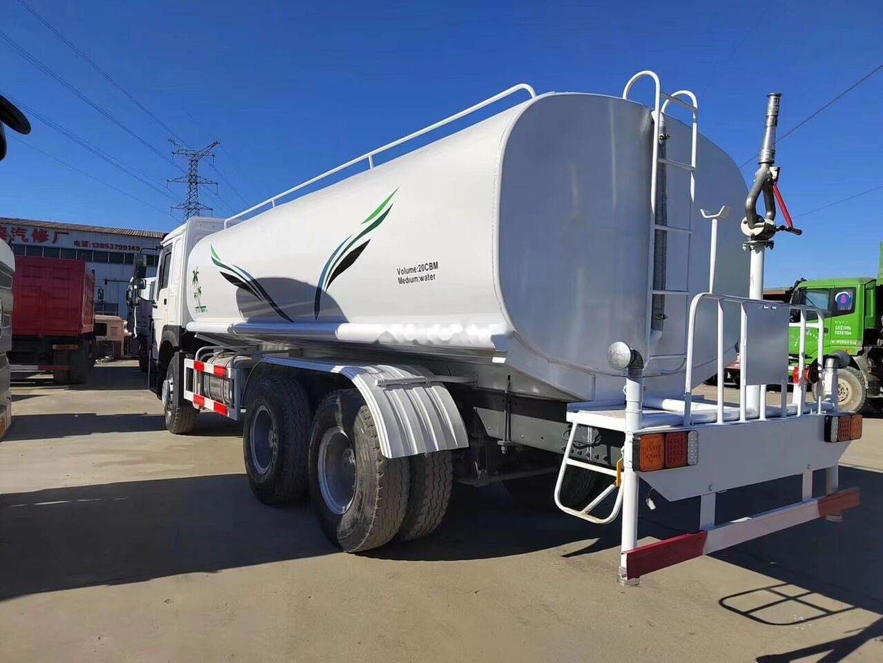 Howo 20CBM Spinkler - Kendaraan Kota/ Khusus: gambar 3 Howo 20CBM Spinkler - Kendaraan Kota/ Khusus: gambar 3