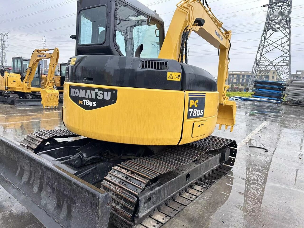 Komatsu PC78US - Ekskavator perayap: gambar 4 Komatsu PC78US - Ekskavator perayap: gambar 4
