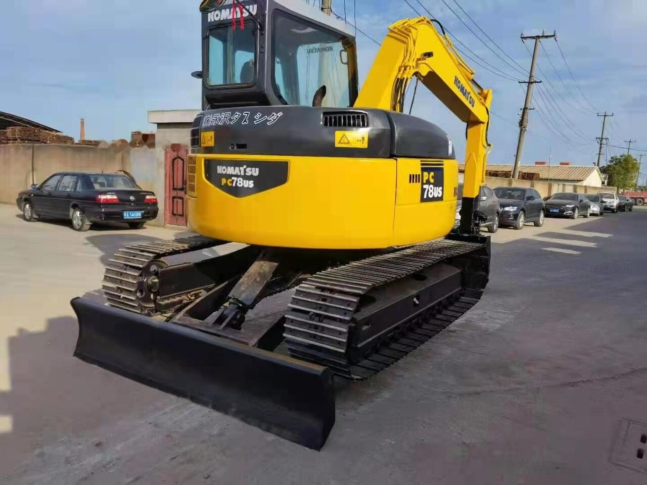 Komatsu PC78US - Ekskavator mini: gambar 3 Komatsu PC78US - Ekskavator mini: gambar 3