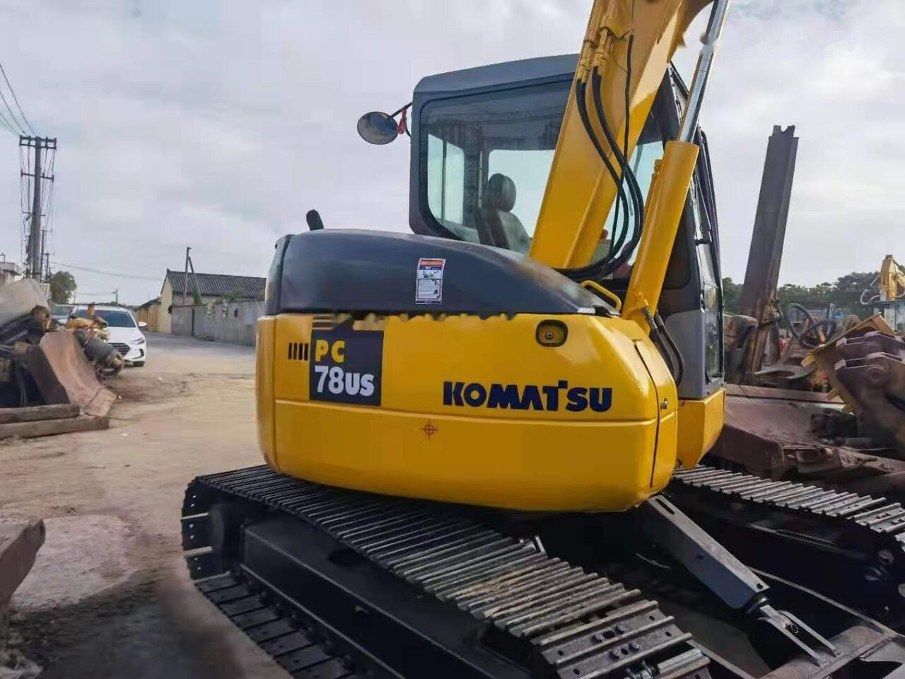 Komatsu PC78US - Ekskavator mini: gambar 5 Komatsu PC78US - Ekskavator mini: gambar 5