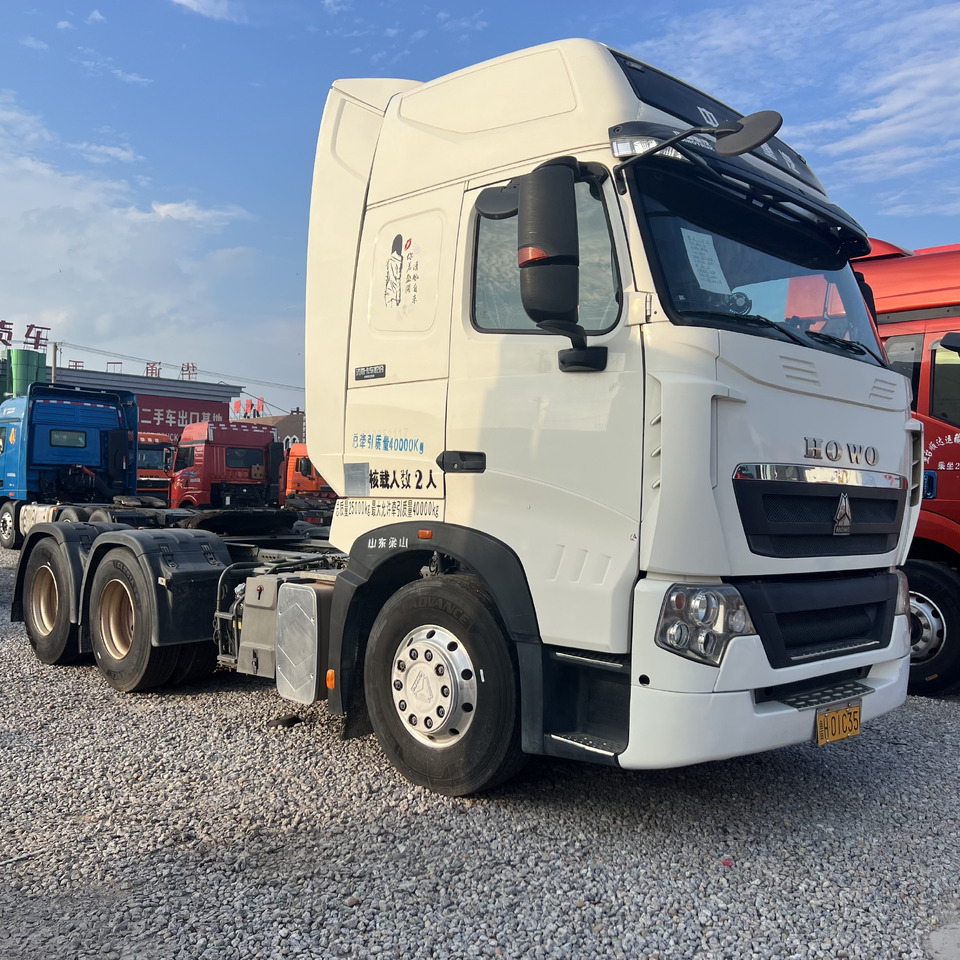 Sinotruk HOWO T7H480 Tractor - Tempat sampah mini: gambar 5 Sinotruk HOWO T7H480 Tractor - Tempat sampah mini: gambar 5