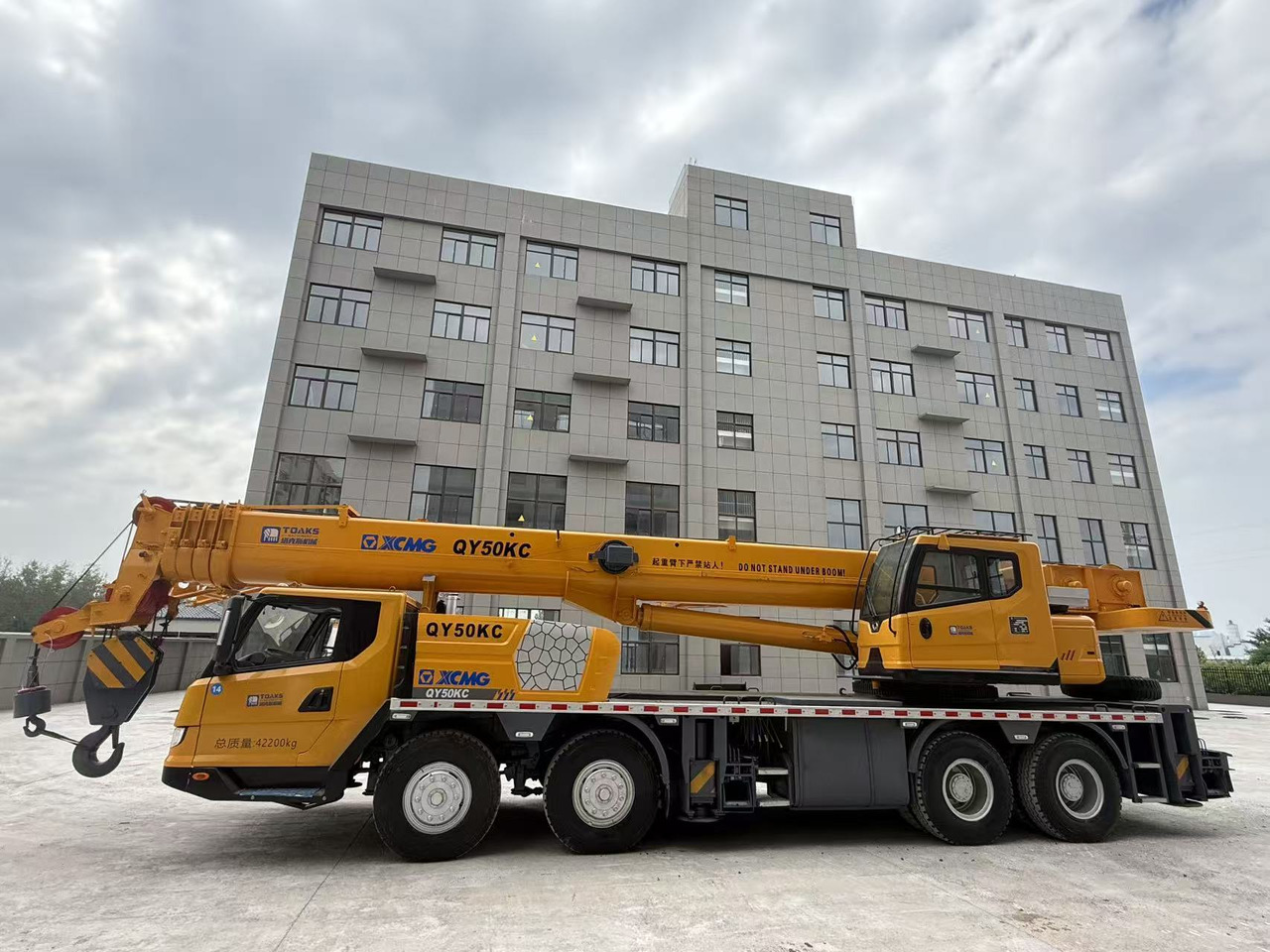 XCMG QY50KC - Derek bergerak: gambar 5 XCMG QY50KC - Derek bergerak: gambar 5