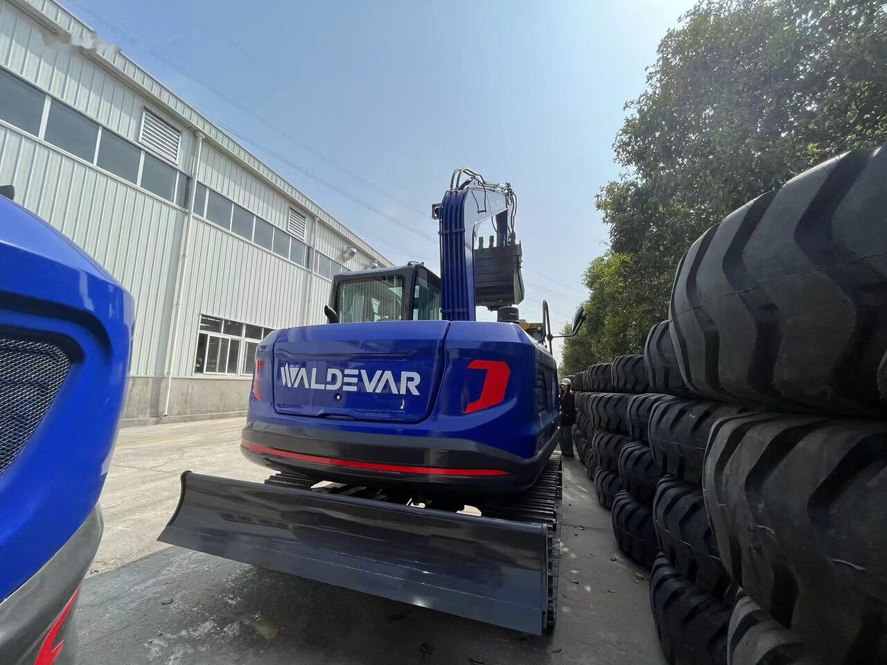 Ekskavator perayap baru XCMG XE75GA special model: gambar 10