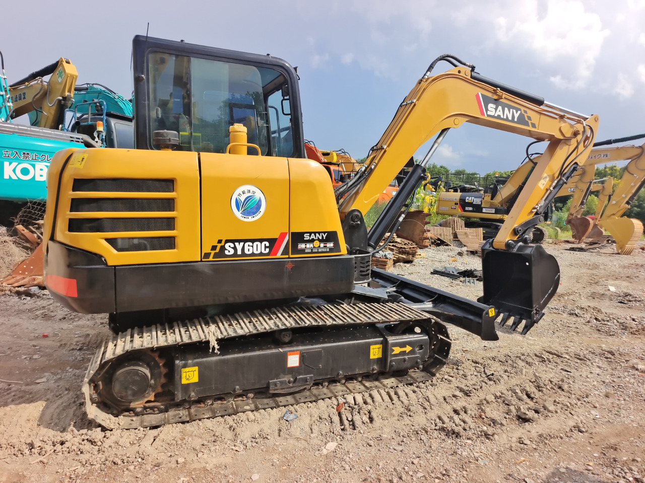 SANY 60C - Ekskavator mini: gambar 2 SANY 60C - Ekskavator mini: gambar 2