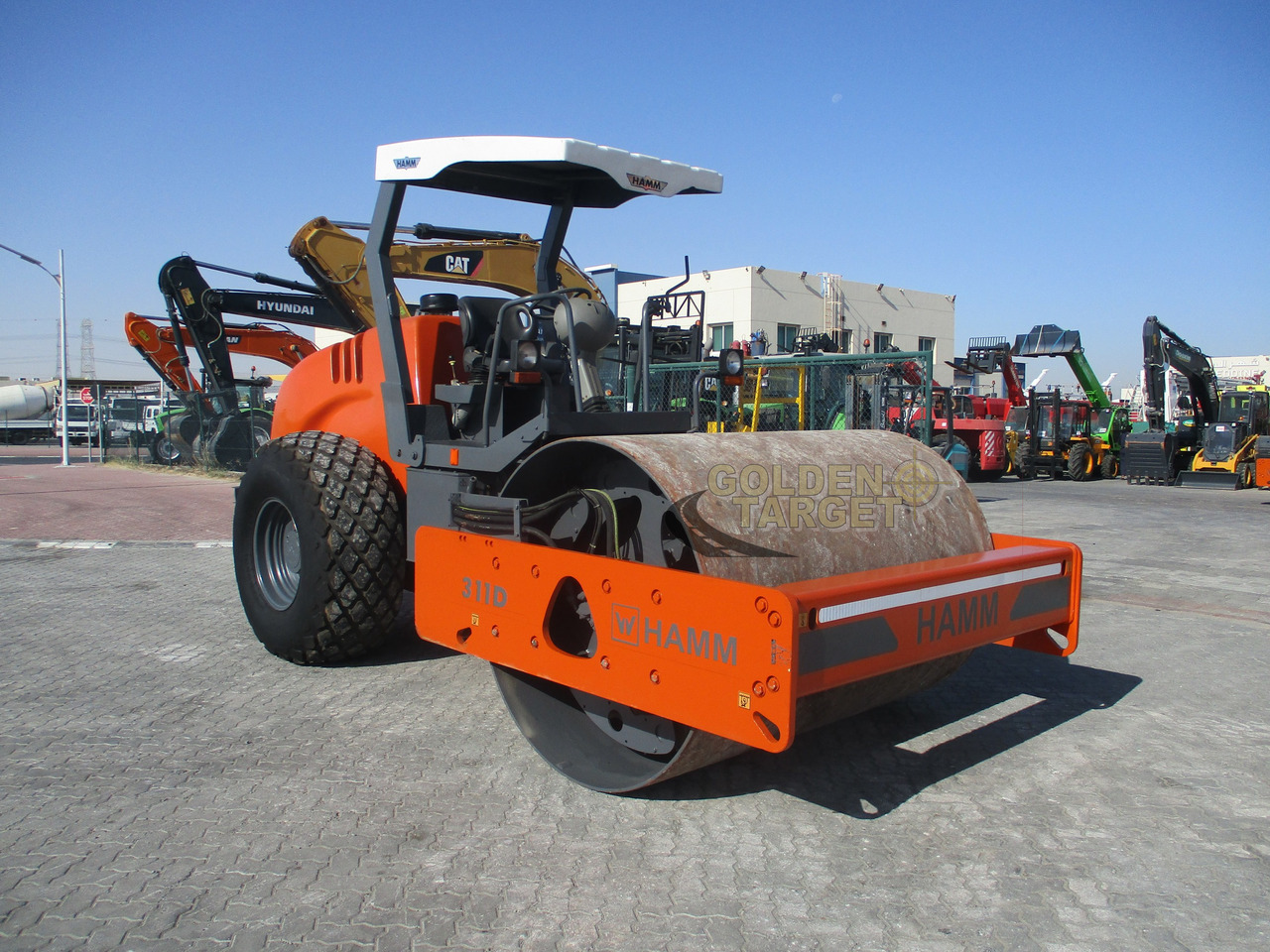 HAMM 311D Single Drum Roller - Pemadat: gambar 1 HAMM 311D Single Drum Roller - Pemadat: gambar 1