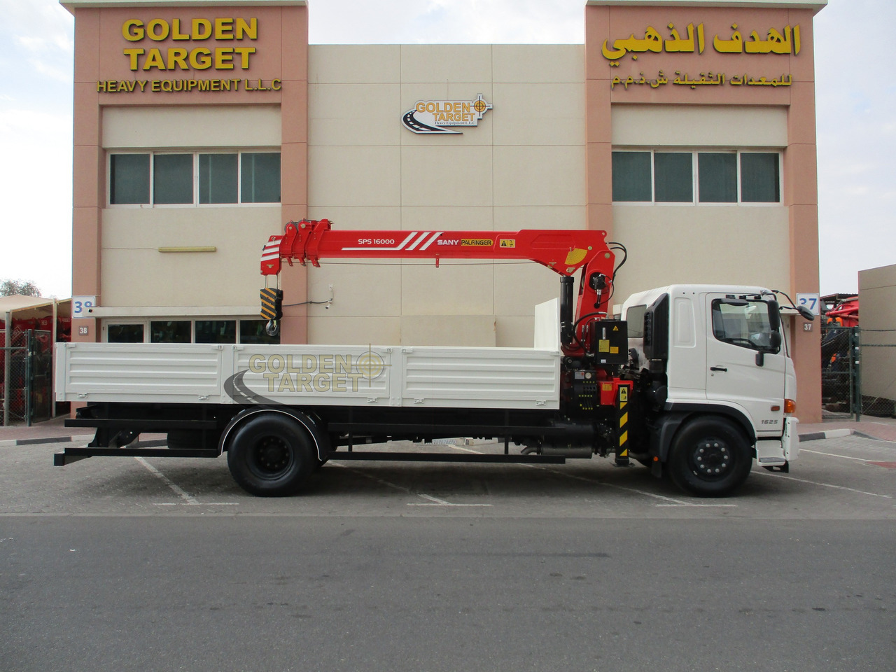 HINO 500 1625 4x2 with SANY PALFINGER SPS16000 Crane - Truk derek: gambar 5 HINO 500 1625 4x2 with SANY PALFINGER SPS16000 Crane - Truk derek: gambar 5