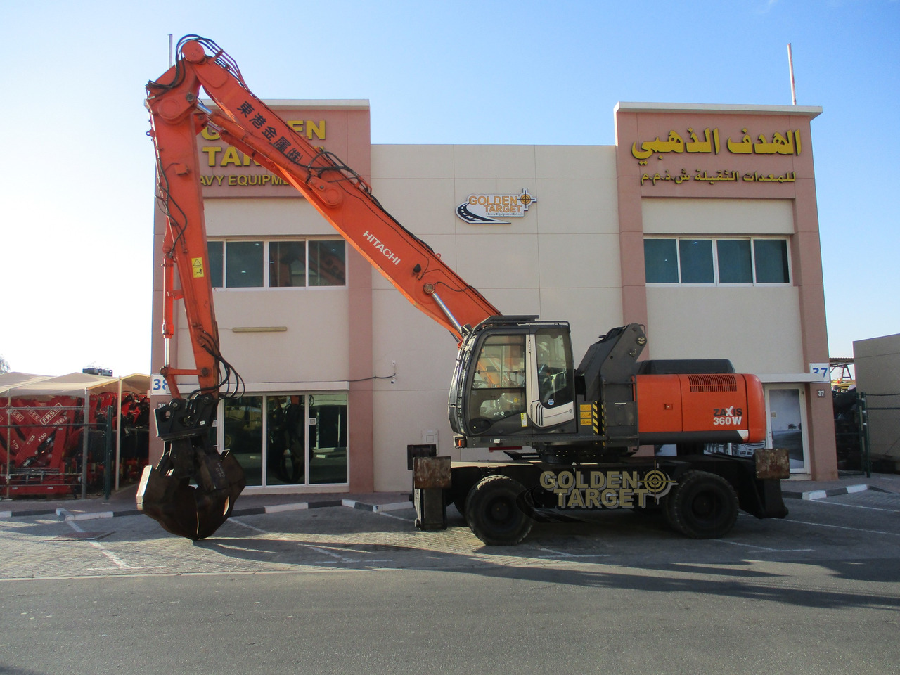 Ekskavator roda HITACHI ZX360-3 Hydraulic Wheel Excavator: gambar 6