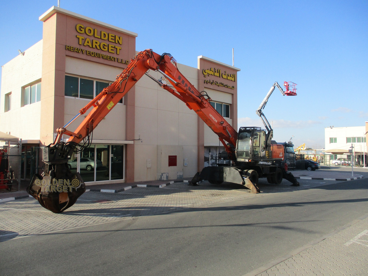 Ekskavator roda HITACHI ZX360-3 Hydraulic Wheel Excavator: gambar 7