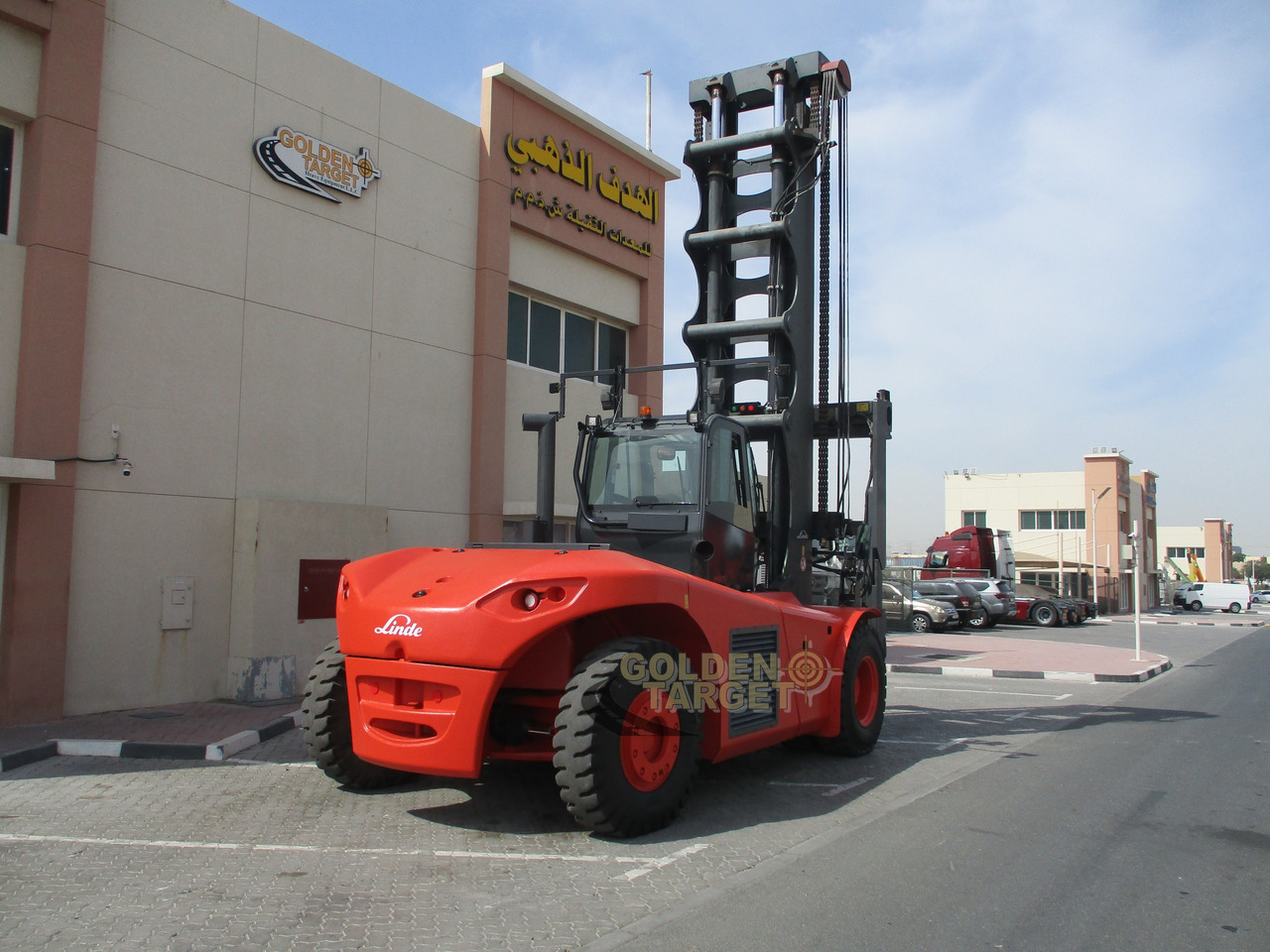 Linde H220 Container Handler - Penanganan kontainer: gambar 3 Linde H220 Container Handler - Penanganan kontainer: gambar 3